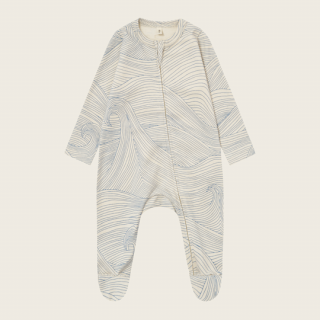organic zoo / Seascape Zip Sleepsuit Undyed