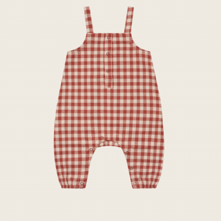 organic zoo / Paprika Gingham Salopette