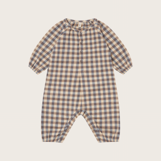 organic zoo / Shoreline Gingham Onesie