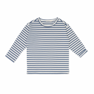 Phil&Phae / Oversized tee l/s stripes / denim blue