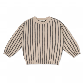 Phil&Phae / Sweater slub stripes / graphite stripes