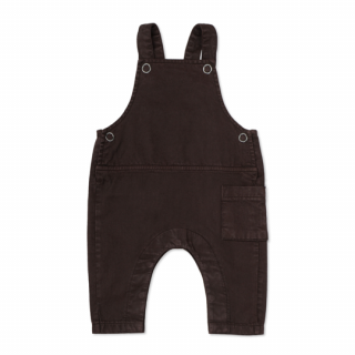 Phil&Phae / Twill baby dungarees / dark umber / Baby