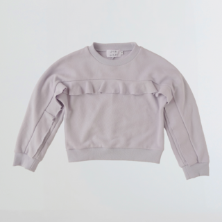 folk made / Frill pullover / Champagne Gray