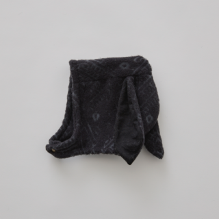 eLfinFolk / Snow Jacquard Bunny Bonnet / black