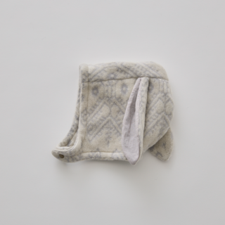 eLfinFolk / Snow Jacquard Bunny Bonnet / ivory
