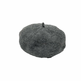MOUN TEN. / wool beret / charcoal