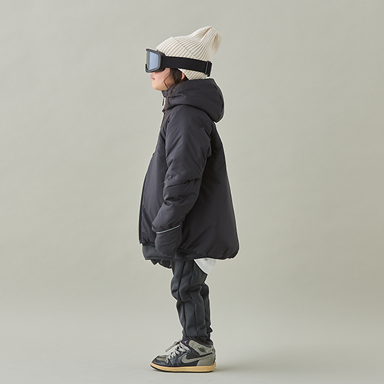 MOUN TEN. マウンテン / air mitten blouson / black