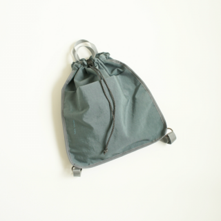 MOUN TEN. / nylon ox baby knapsack / steal blue