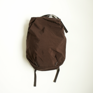 MOUN TEN. / nylon ox 2way daypack 18L / chocolate