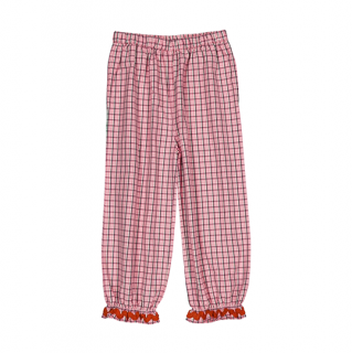 hello Simone / Mignon girl pants / Pink check 