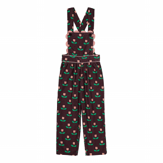 hello Simone / Noisette overall / Flora Chocolate 