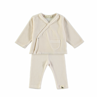 Baby clic / Baby sets / Velour ecru