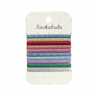 Rockahula Kids / Disco Shimmer Elastic Pony Pack / MULTI