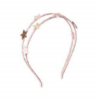 Rockahula Kids / Shimmer Star Double Headband / PINK