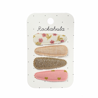 Rockahula Kids / Elsie Fabric Clip Set / PINK