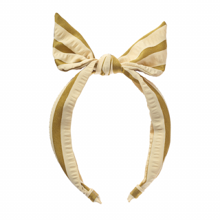Rockahula Kids / Stripy Tie Headband / NEUTRAL	
