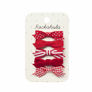 Rockahula Kids / School Bow Clip Set Red / RED