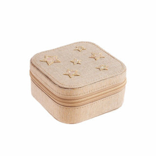 Rockahula Kids / Shimmer Star Square Jewellery Box / PINK