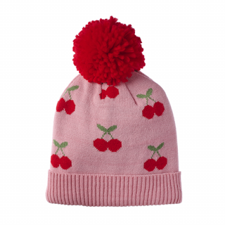 Rockahula Kids / Cheerful Cherry Knitted Hat / RED