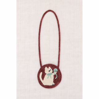 Misha&Puff / Meadow Yarn Cat Circle Bag / (Madder Root)