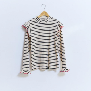 KoQueliKo / Chisa tops / black border