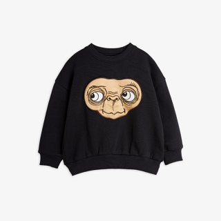 mini rodini / E.T application sweatshirt / Black