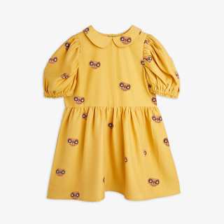 mini rodini / E.T aop woven ss dress / Yellow