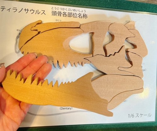 ティラノサウルスパズル