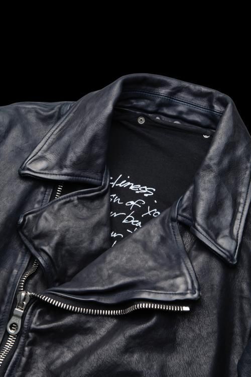 ITALY SHOULDER “GARMENT-DYED” DOUBLE RIDERS - BACKLASH ITALY SHOULDER “GARMENT-DYED” DOUBLE RIDERS - BACKLASH