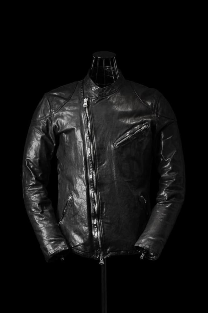 FRENCH SHOULDER GARMENT-DYED SEMI-DOUBLE RIDERS