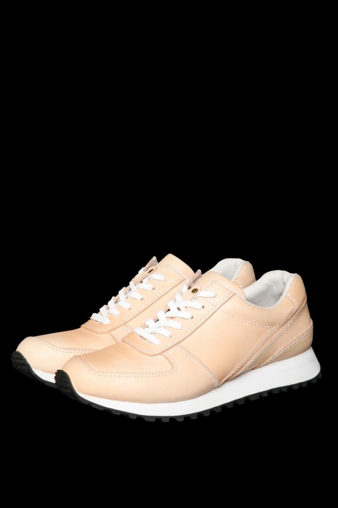 STEER TANNED LEATHER SNEAKERS