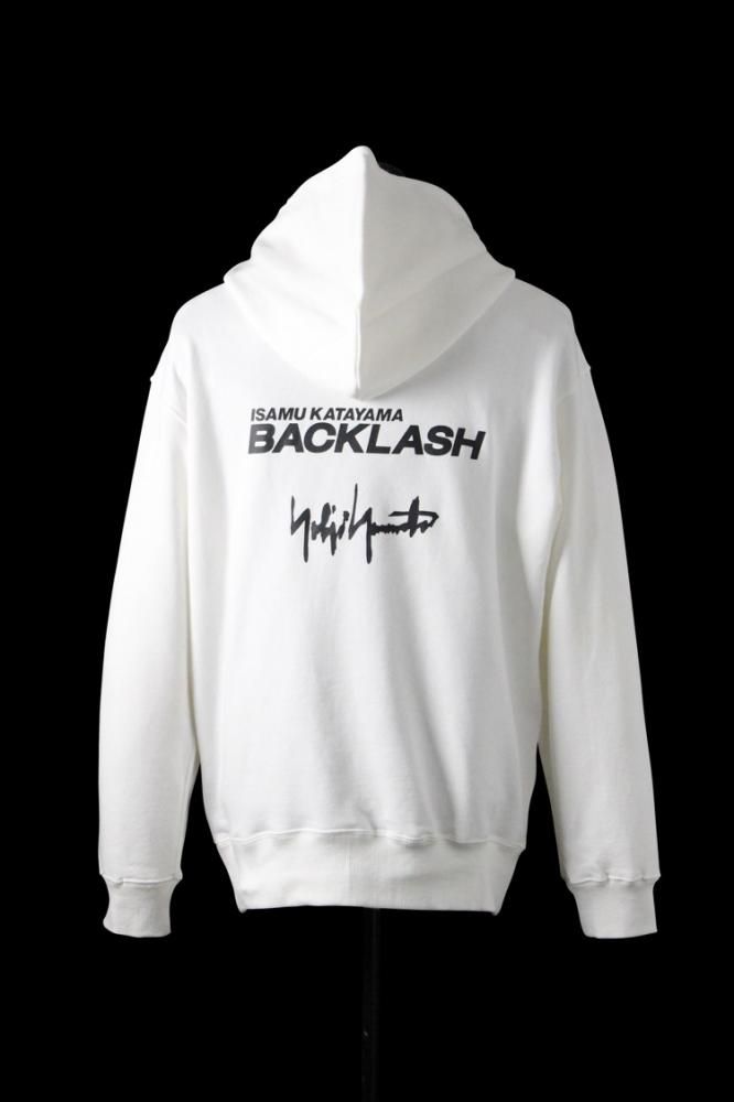 ISAMU KATAYAMA BACKLASH x Yohji Yamamoto LOGO Hoodie - BACKLASH バックラッシュ通販