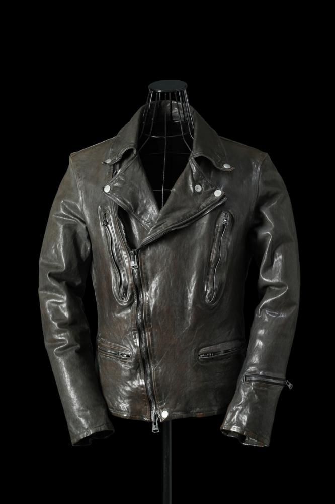 FRENCH SHOULDER GARMENT-DYED DOUBLE RIDERS