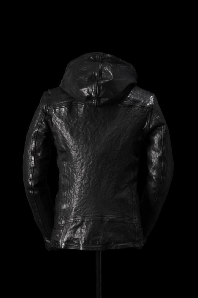 JAPAN CALF NATURAL DYED “GARMENT-WASH” HOODED RIDERS JAPAN CALF NATURAL DYED “GARMENT-WASH” HOODED RIDERS