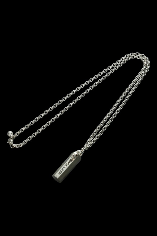 SILVER925 + RUBY PILL CASE NECKLACE