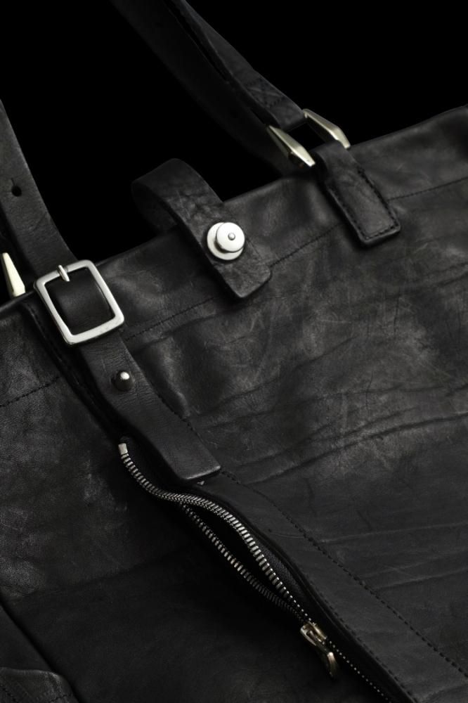 DOUBLE SHOULDER GARMENT-DYED TOTE-BAG - BACKLASH バック