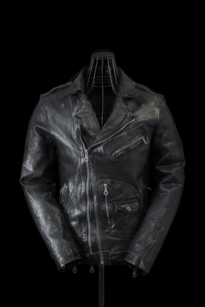 ITALY SHOULDER “GARMENT-DYED” DOUBLE RIDERS - BACKLASH ITALY SHOULDER “GARMENT-DYED” DOUBLE RIDERS - BACKLASH
