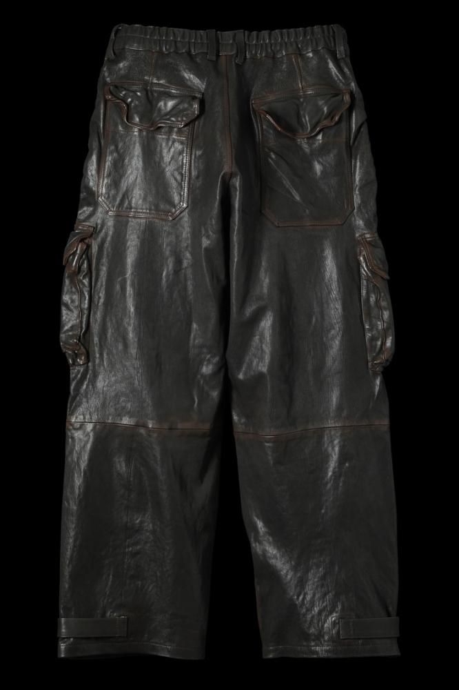 GOAT “GARMENT+SPRAY-DYED” CARGO PANTS - BACKLASH バック GOAT “GARMENT+SPRAY-DYED” CARGO PANTS - BACKLASH バック