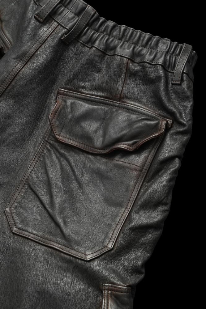 GOAT “GARMENT+SPRAY-DYED” CARGO PANTS - BACKLASH バック GOAT “GARMENT+SPRAY-DYED” CARGO PANTS - BACKLASH バック