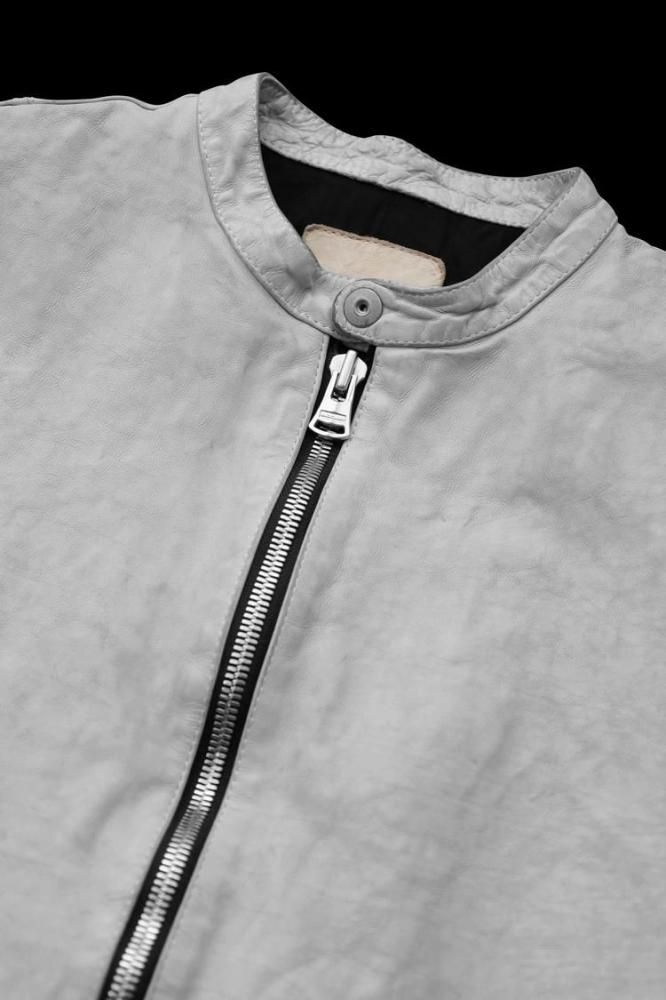 JAPAN CALF NATURAL DYED “GARMENT-WASH” SINGLE RIDERS