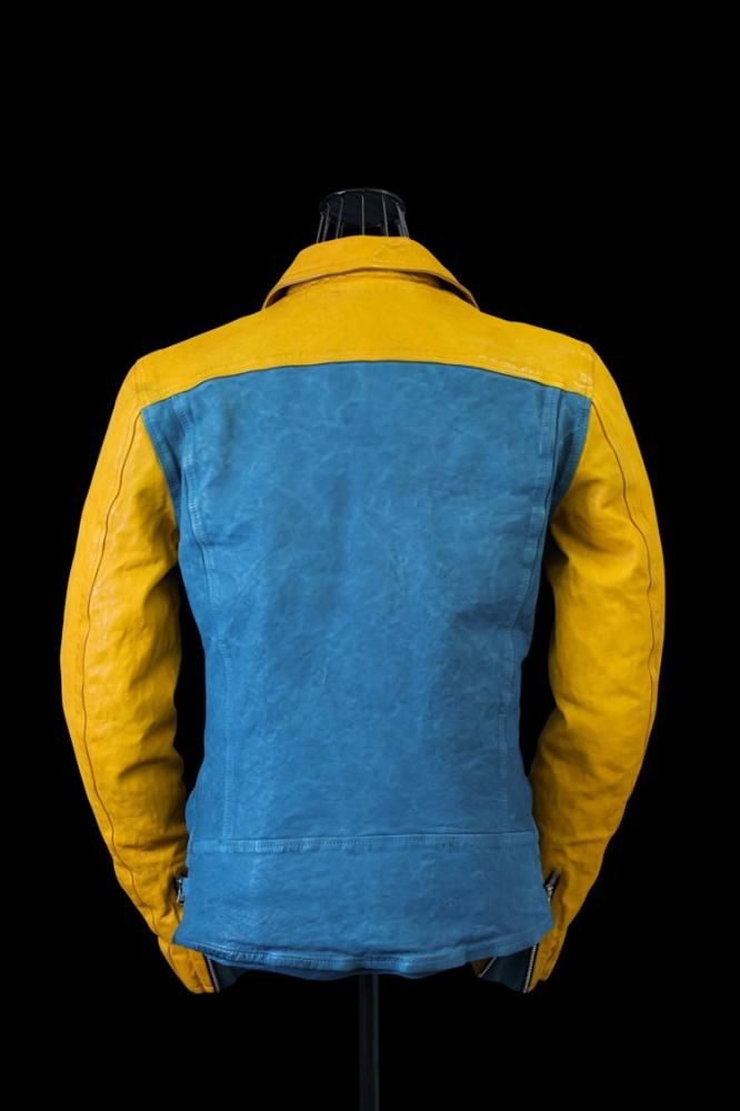 JAPAN CALF NATURAL DYED “GARMENT-WASH” DOUBLE RIDERS JAPAN CALF NATURAL DYED “GARMENT-WASH” DOUBLE RIDERS