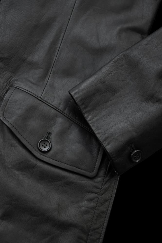 XX Yohji Yamamoto MONOCHROME LUXURY STEER “GARMENT-WASH” N XX Yohji Yamamoto MONOCHROME LUXURY STEER “GARMENT-WASH” N