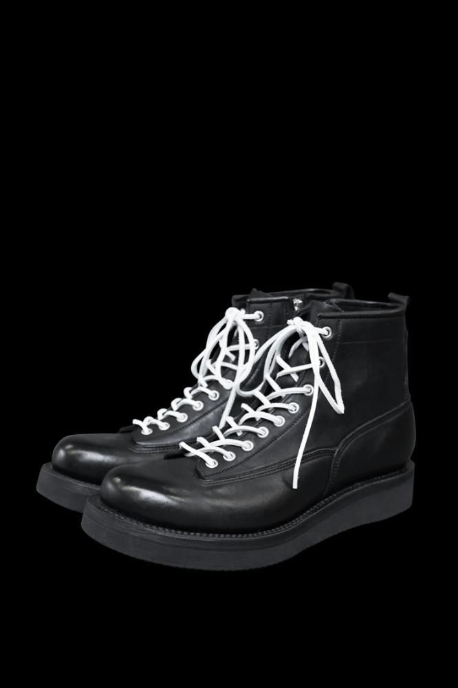 JAPAN SHOULDER GARMENT-DYED LACE-UP BOOTS / VIBRAM#2021SOLE JAPAN SHOULDER GARMENT-DYED LACE-UP BOOTS / VIBRAM#2021SOLE