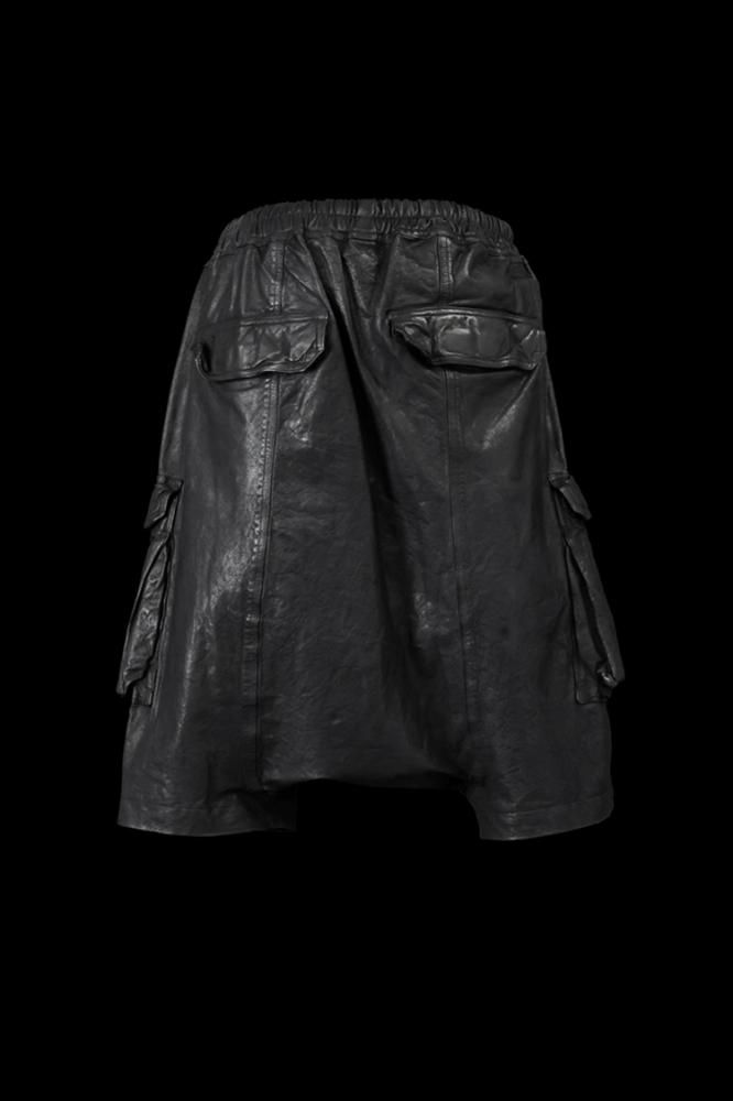 MARYAM ITALY KIP “GARMENT-DYED” SARROUEL SHORTS - BACKLASH MARYAM ITALY KIP “GARMENT-DYED” SARROUEL SHORTS - BACKLASH