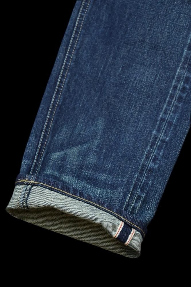 THE DENIM STRETCH SELVEDGE DENIM SEMI-SARROUEL PANTS THE DENIM STRETCH SELVEDGE DENIM SEMI-SARROUEL PANTS