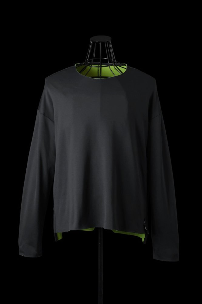 DOUBLE FACE STRETCH THERMO L/S TOPS