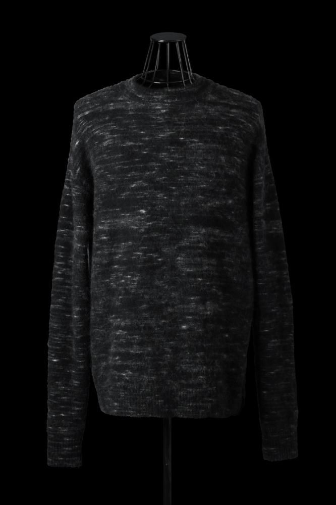 CASHMERE/SUPER KID MOHAIR KNIT PULLOVER - BACKLASH バック CASHMERE/SUPER KID MOHAIR KNIT PULLOVER - BACKLASH バック