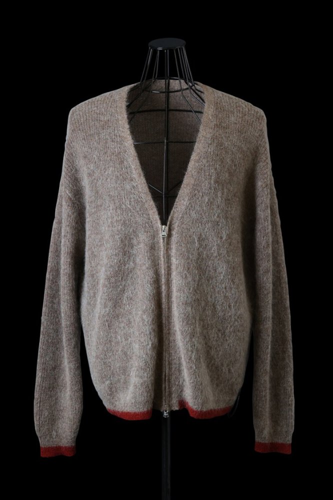 MOHAIR KNIT CARDIGAN