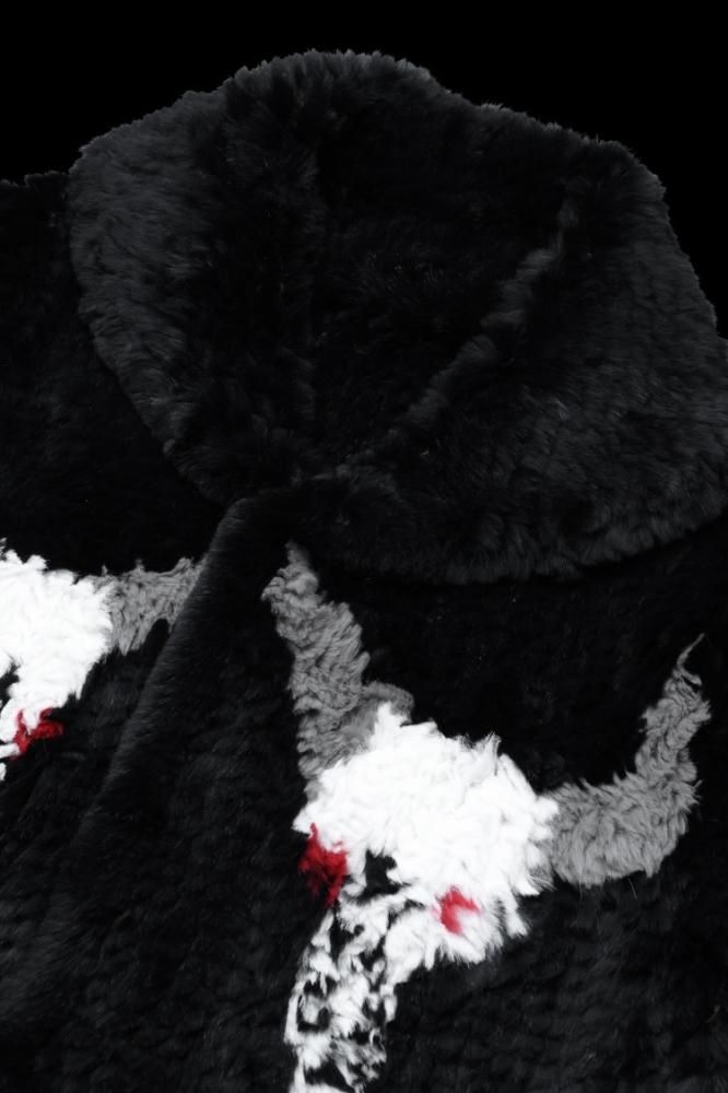 RABBIT FUR KNIT JACKET - BACKLASH バックラッシュ通販 RABBIT FUR KNIT JACKET - BACKLASH バックラッシュ通販