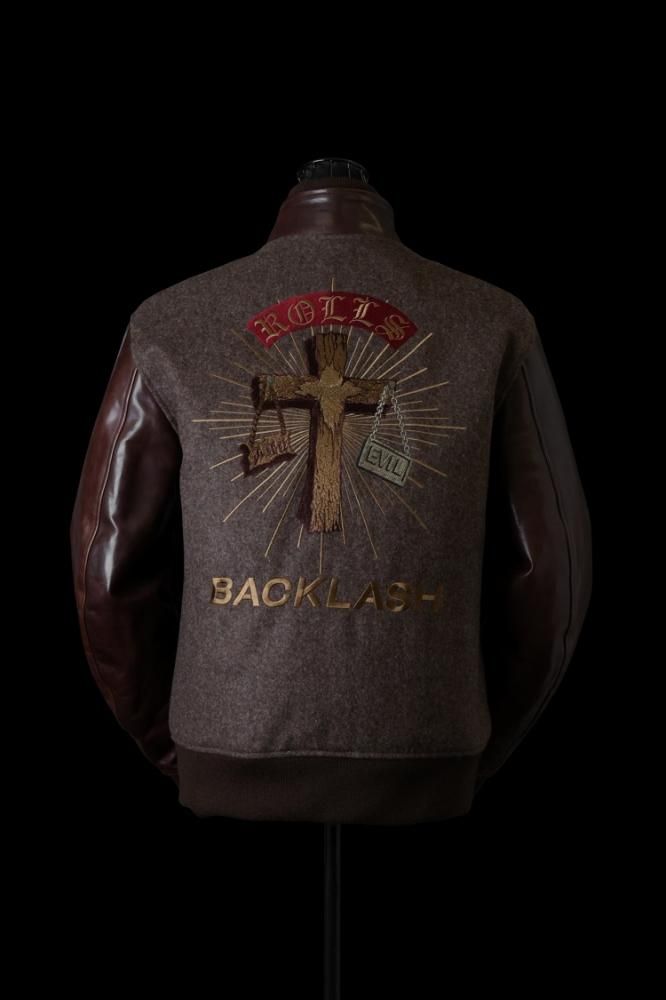 【即納&大特価】 XX JACKET VARSITY HORSE OILED + MELTON WOOL-NYLON ROLL ジャケット・アウター